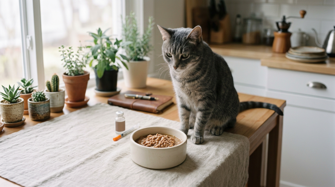 Homemade Food for Cats With Diabetes: From a Pet Nutritionist